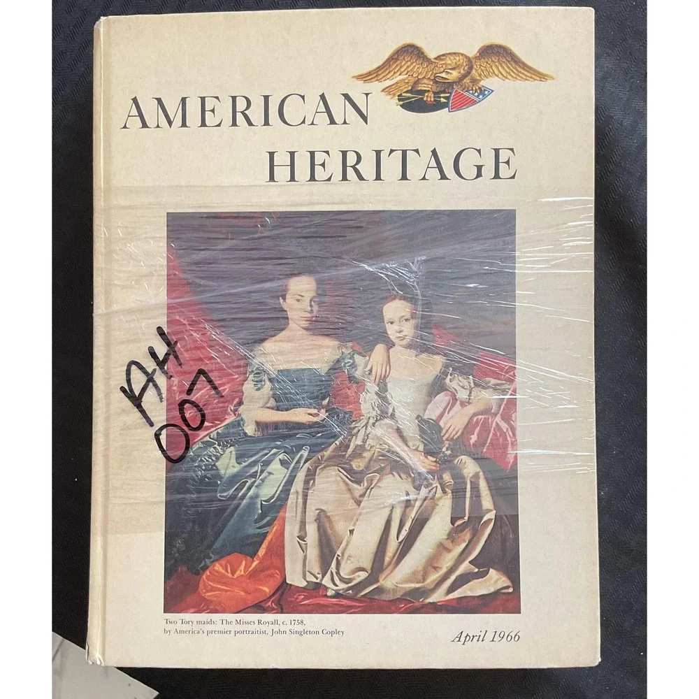Vintage‎ American Heritage Magazine Lot 1964-1966 Illustrated History Hardcover